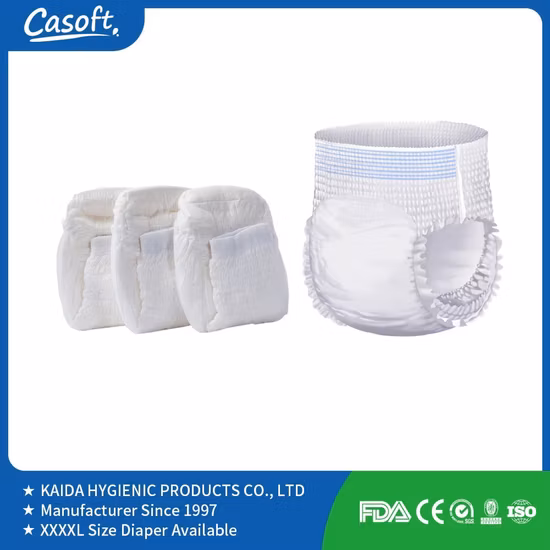 Pañal desechable de algodón para adultos, pantalón para personas mayores, superficie cómoda, de secado rápido, unisex, para incontinencia